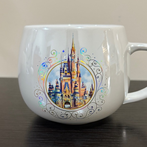 Disney Other - Disney White Mug with Colorful Castle Design